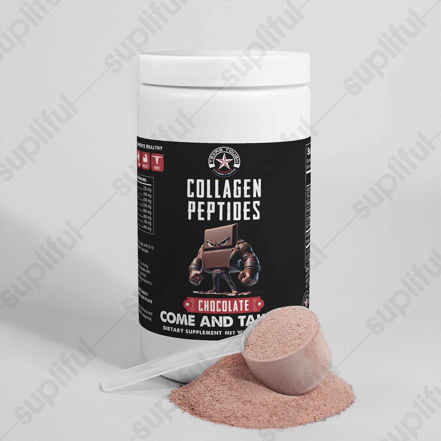 Grass-Fed Collagen Peptides Powder (Chocolate)