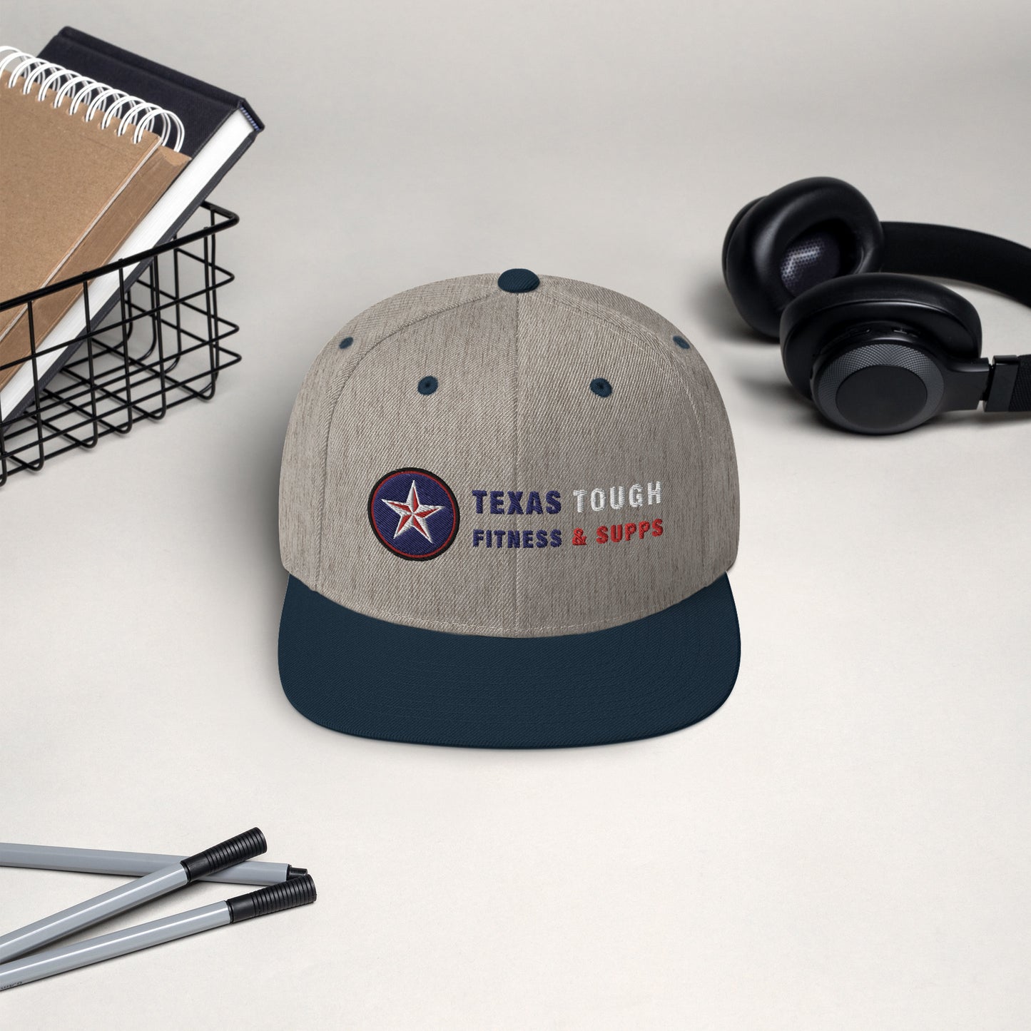 Texas Tough Snapback Hat