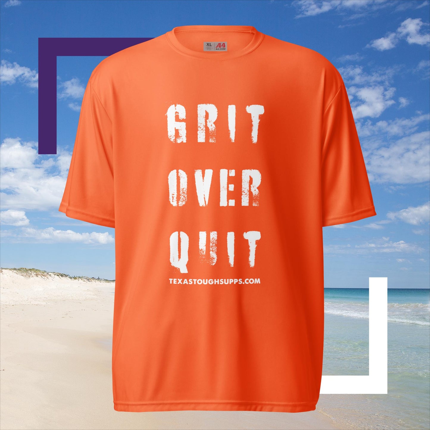 Grit Over Quit Athletic Shirt