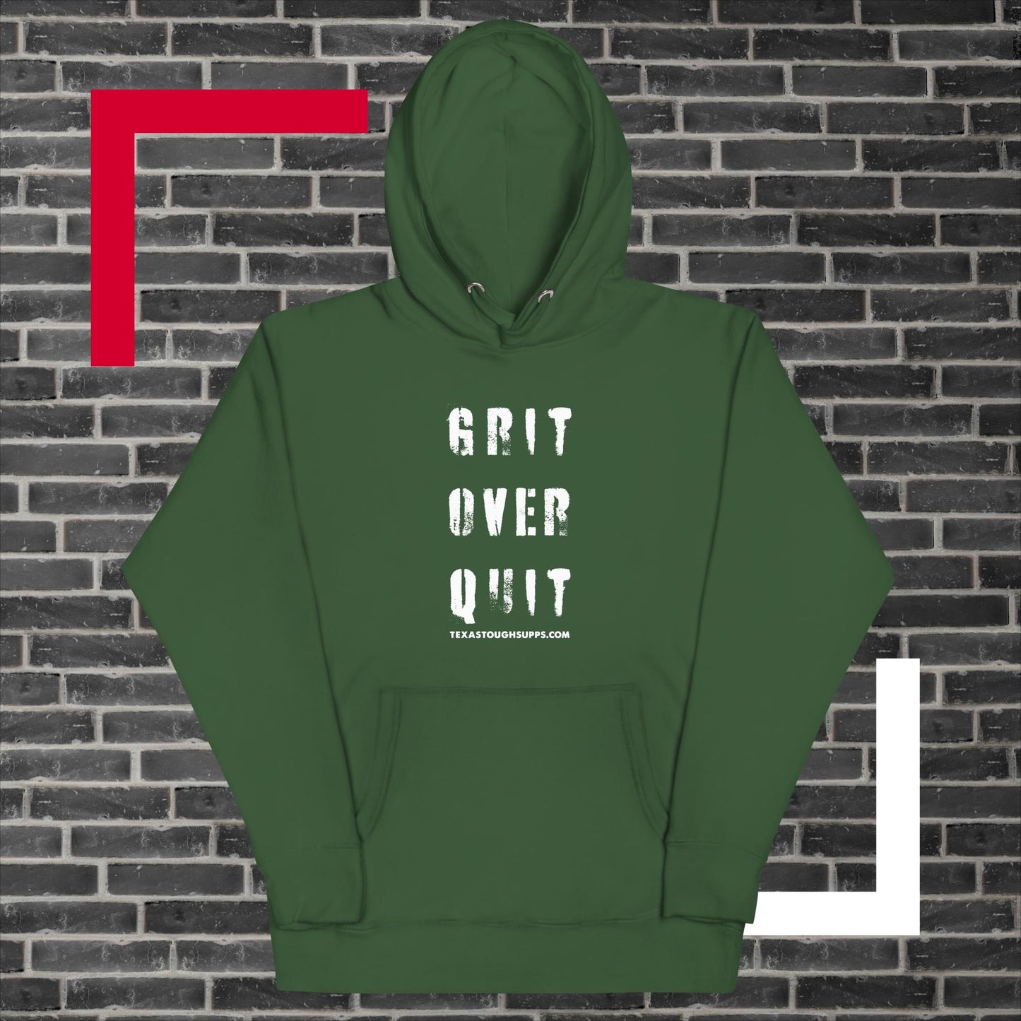 Grit Over Quit Hoodie