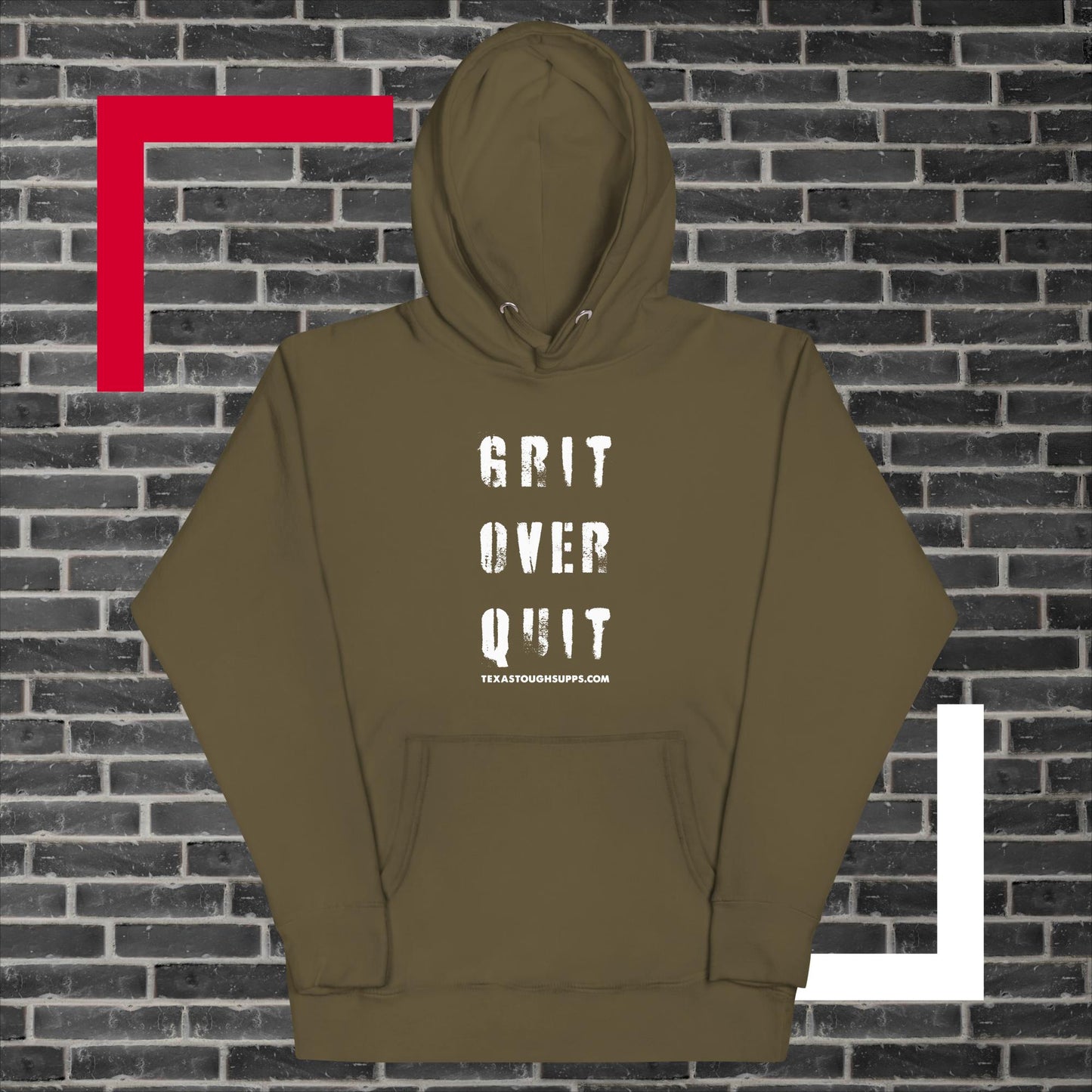 Grit Over Quit Hoodie